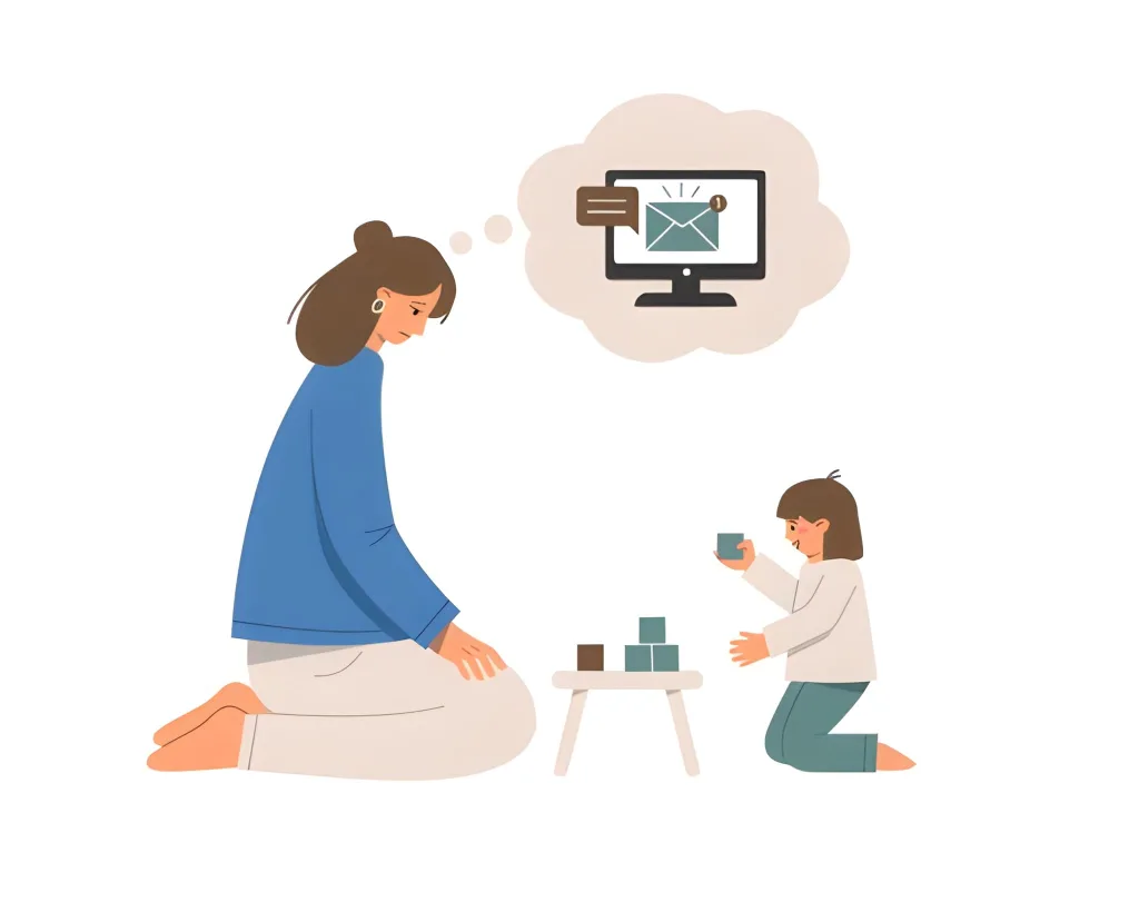 علائم پنهان فرسودگی ذهنی در مادران شاغل