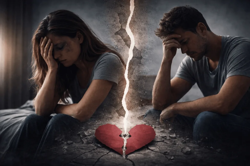 تفاوت سندروم همسر آسیب دیده در زنان و مردان