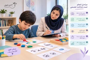مراحل تست شناخت تجسمی