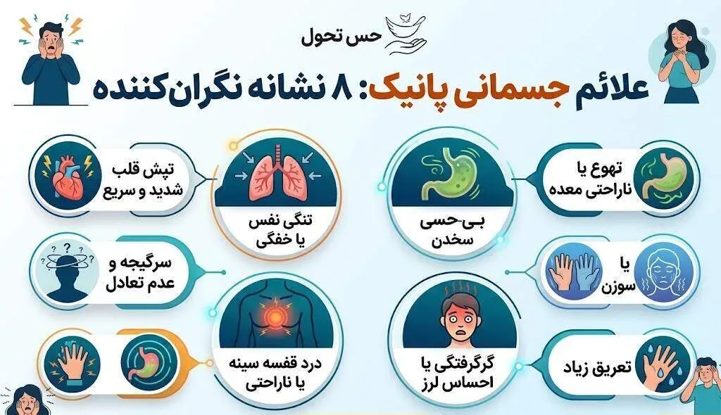 حمله پانیک چیست؟ علائم، علت، درمان و هر آنچه باید درباره پانیک بدانید!